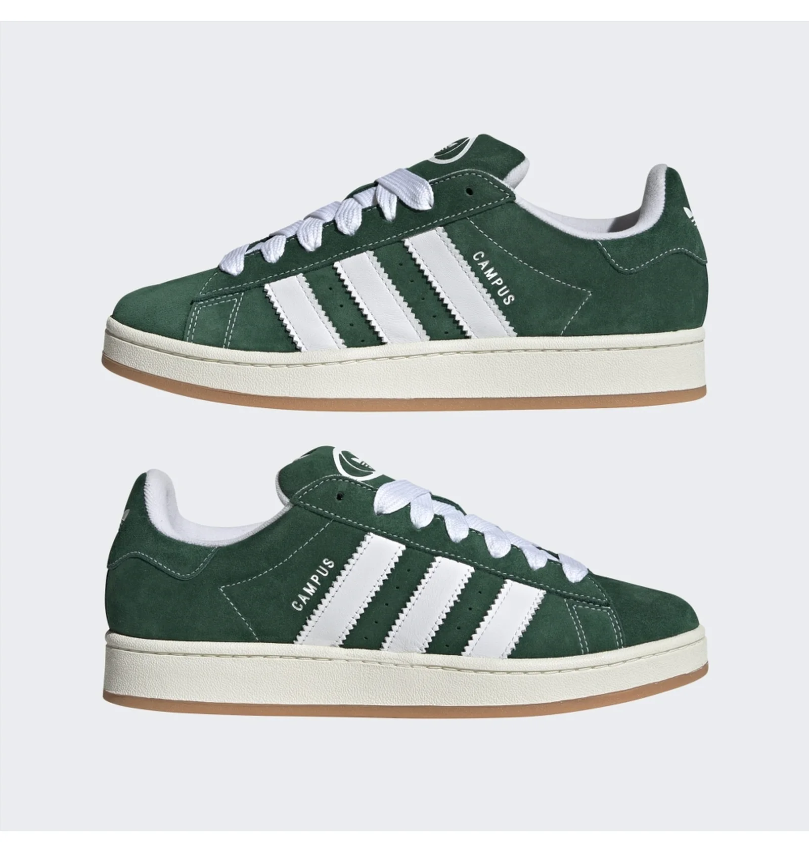 adidas gazelle silver green womens Adidas campus OOS Dark Green – Ragen main image 0