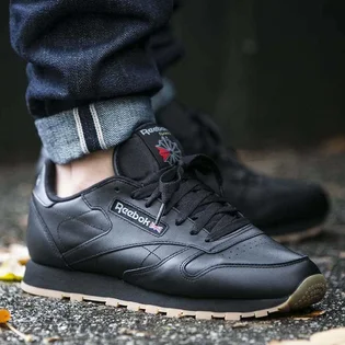 Кросівки унісекс Reebok Classic Leather Black 49800
