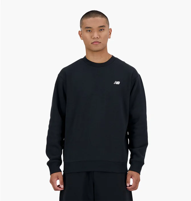 Свитшот мужской New Balance Sport Essentials Fleece Crew Black MT41510-BK