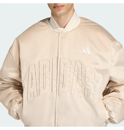 Бомбер чоловічий Adidas Stadium Insulated Beige KE6211