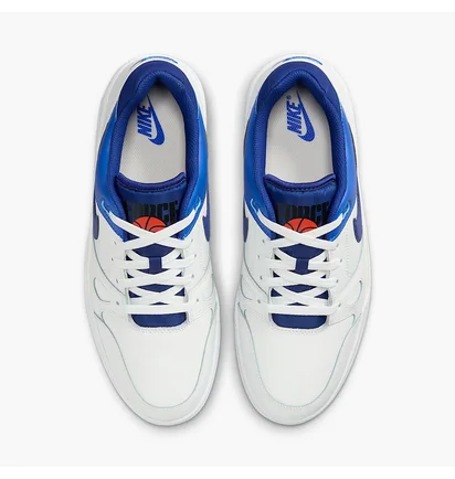 Кросівки чоловічі Nike Full Force Lo White/Blue FB1362-104