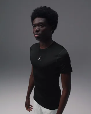 Футболка мужская Air Jordan Dri-Fit Short-Sleeve Base Layer Top Black HV4099-010