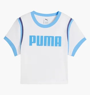 Футболка жіноча Puma Future Archive Graphic Baby White 629785-02