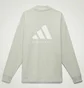 Лонгслив унисекс Adidas Basketball Long Sleeve Tee Grey Ia3422