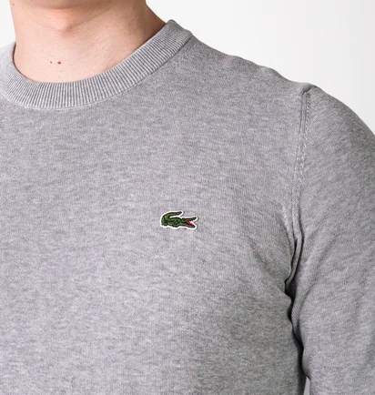 Свитшот мужской Lacoste Regular Fit Grey AH1985CCA