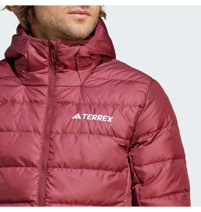 Пуховик чоловічий Adidas Terrex Multi Light Down Hooded Red IP6040