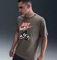 Футболка мужская Nike Nsw Tee Fw Mbr Cnct Fa25 Brown HQ9244-289
