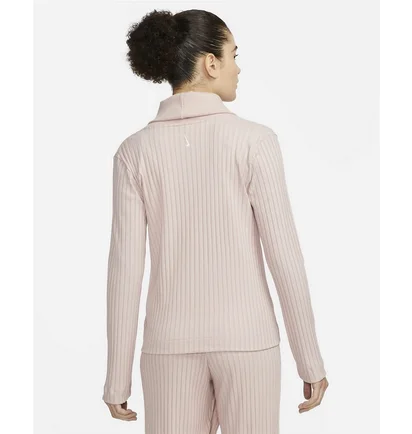 Кофта жіноча Nike Yoga Luxe Pink DD5828-601