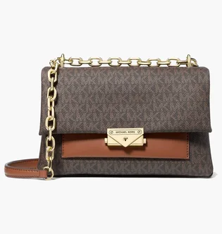 Сумка жіноча Michael Kors Cece Medium Logo Shoulder Bag Brown 35F2G0EF8B-BROWN-46225