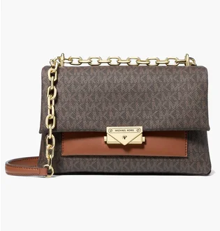 Сумка жіноча Michael Kors Cece Medium Logo Shoulder Bag Brown 35F2G0EF8B-BROWN-46225