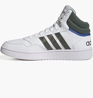 Кросівки чоловічі Adidas Hoops 3.0 High Top Sneakers White GY4747