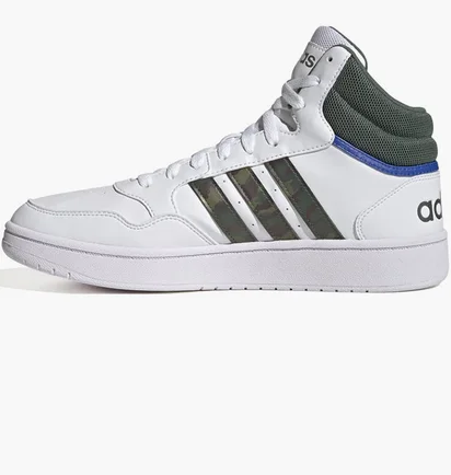 Кроссовки мужские Adidas Hoops 3.0 High Top Sneakers White GY4747