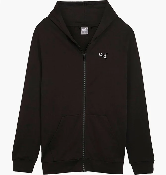 Толстовка мужская Puma Better Essentials Full-Zip Hoodie Tr Black 675979-01