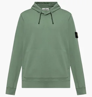 Худі чоловіче Stone Island Garment Dyed Hoodie Green 101564151-V0055