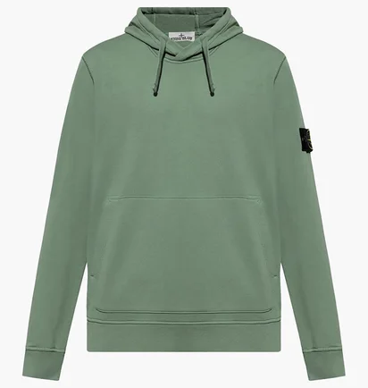 Худи мужское Stone Island Garment Dyed Hoodie Green 101564151-V0055