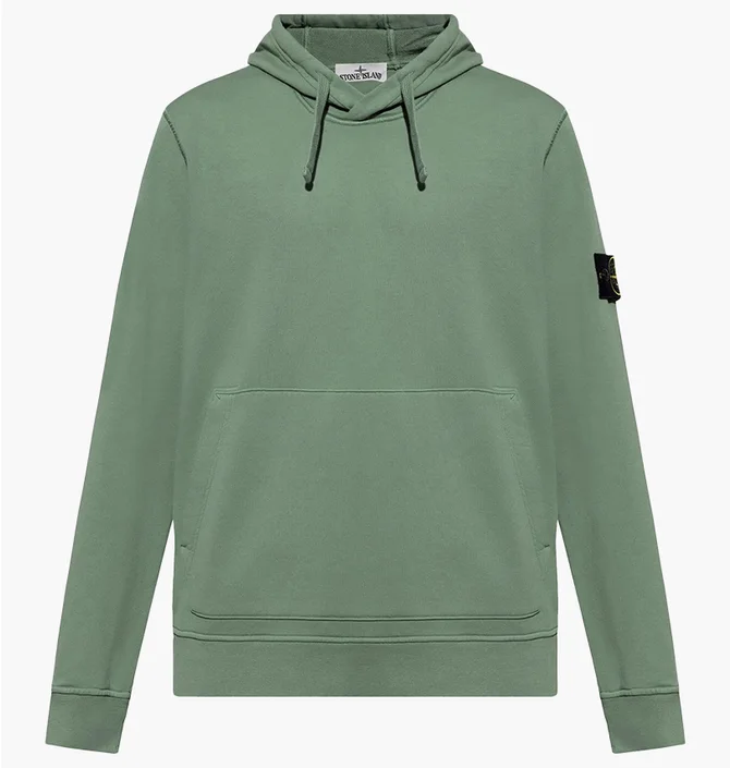 Худи мужское Stone Island Garment Dyed Hoodie Green 101564151-V0055
