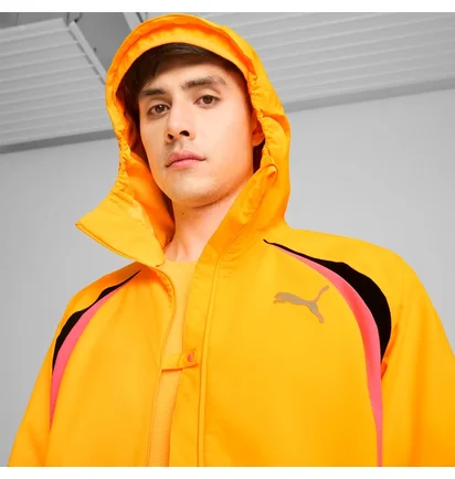 Ветровка мужская Puma Run Rain Jacket Orange 525799-38
