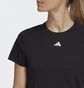 Футболка жіноча Adidas Aeroready Train Essentials Minimal Branding Crewneck T-Shirt Black HR7795
