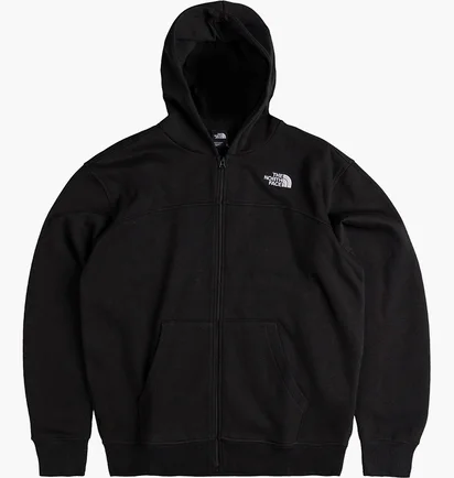Толстовка мужская The North Face Essential Full Zip Hoodie Black NF0A87FBJK3