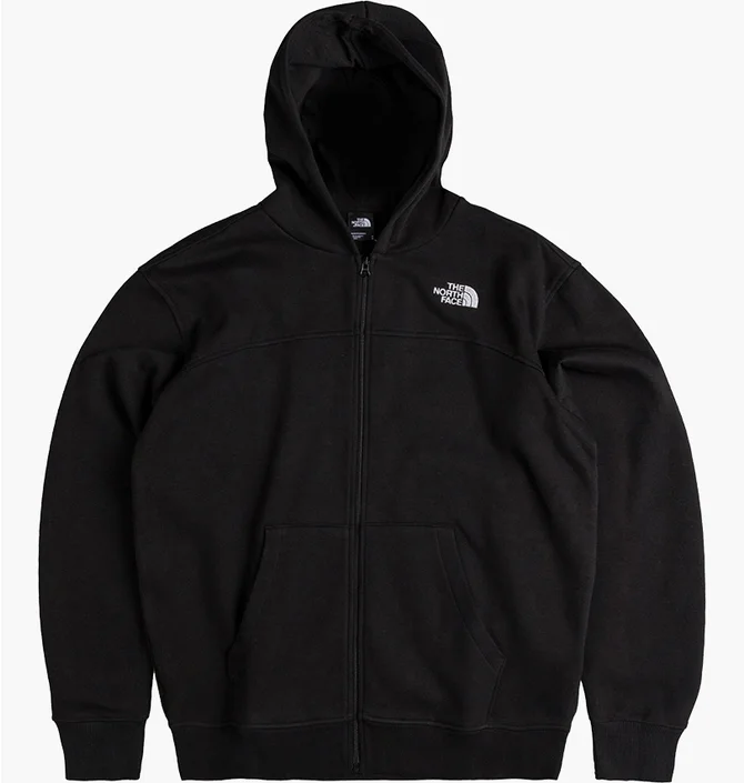 Толстовка мужская The North Face Essential Full Zip Hoodie Black NF0A87FBJK3