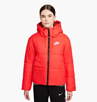 Пуховик женский Nike W Nsw Tf Rpl Classic Tape Jkt Red DJ6997-673
