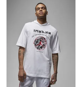 Футболка мужская Air Jordan Sport MenS Hooded T-Shirt White FB7427-100