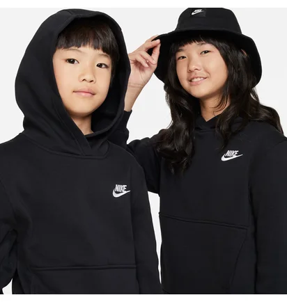 Худі дитяче Nike K Nsw Club Flc Hdy Lbr Black FD3000-010