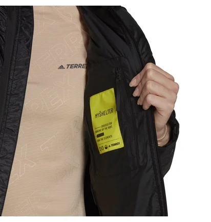 Куртка жіноча Adidas Terrex Myshelter Down Hooded Jacket Black GU3806