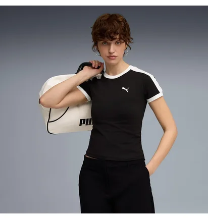 Футболка жіноча Puma T7 Slim Black 632129-01