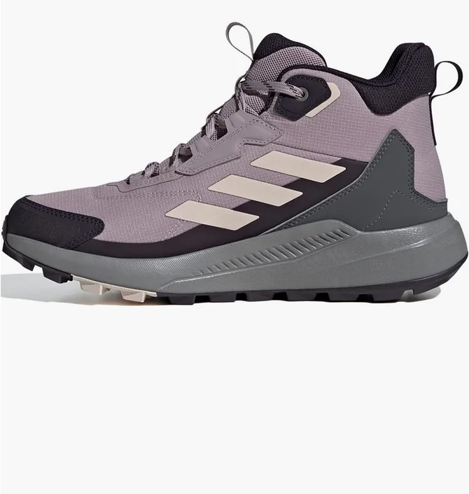 Ботинки женские Adidas Terrex Anylander Mid Rain.Rdy Hiking Violet ID3475