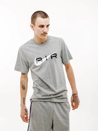 Футболка чоловіча Nike M Sw Air Graphic Tee Grey FN7704-064