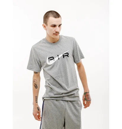 Футболка чоловіча Nike M Sw Air Graphic Tee Grey FN7704-064