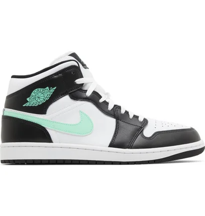 Кроссовки мужские Air Jordan 1 Mid Black/White DQ8426-103