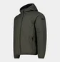 Куртка мужская CMP Reverse Jacket Fix Hood Twill Green 34K0137-F905