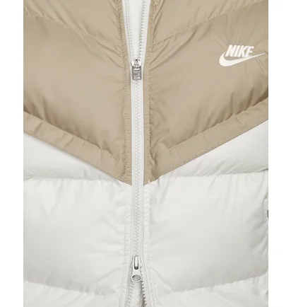 Пуховик чоловічий Nike Sf Wr Pl-Fld Hd Jkt Beige/White FB8185-247