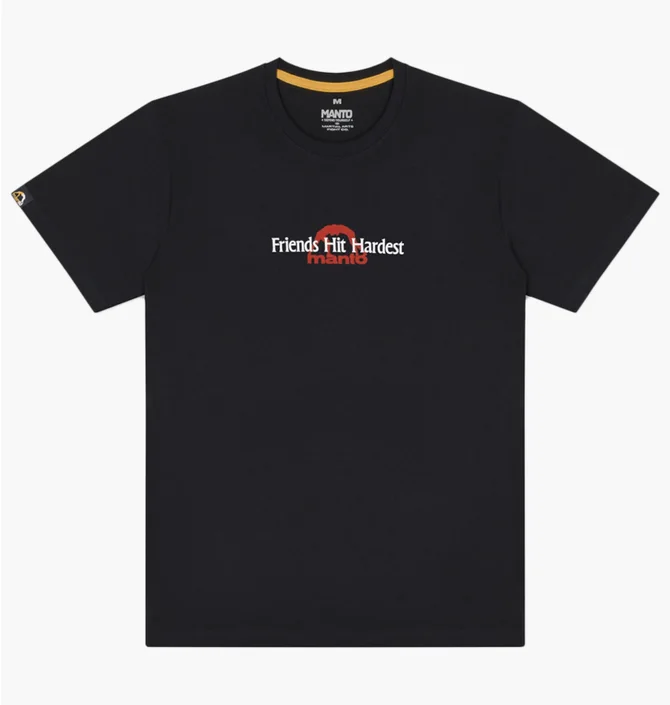 Футболка мужская Manto Nothing Personal Black 3847