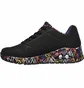 Кросівки жіночі Skechers Uno Loving Love Black 155506-BBK