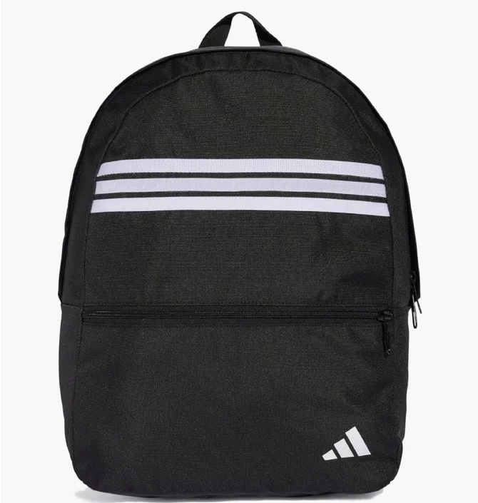 Рюкзак унисекс Adidas Classic Back-To-School Stripes Black JD9564