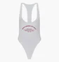 Боди женское Ksubi Varsity Lara Bodysuit White WPS26BS003
