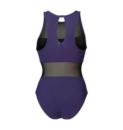 Купальник женский Arena Mesh Panels Swimsuit Vent Back Blue 006658-900
