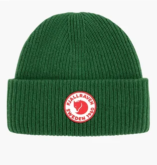 Шапка унисекс Fjallraven 1960 Logo Green 78142.678