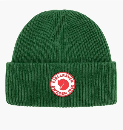 Шапка унісекс Fjallraven 1960 Logo Green 78142.678