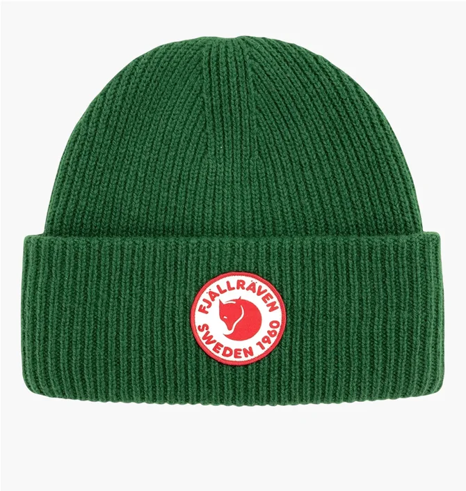 Шапка унісекс Fjallraven 1960 Logo Green 78142.678