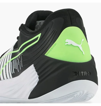 Кросівки чоловічі Puma Fusion Nitro Basketball Shoes Black 195587-01