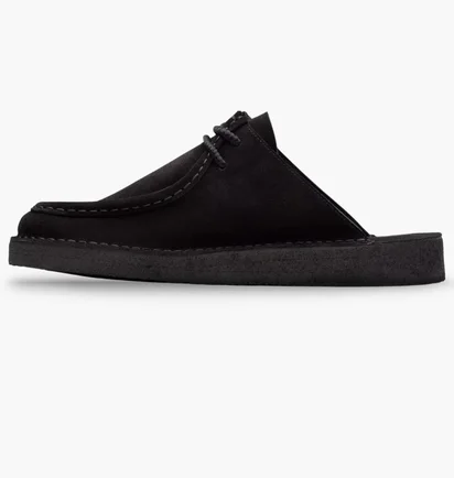 Тапочки чоловічі Clarks Desert Nomad Black 26180722