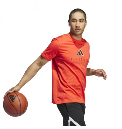 Футболка мужская Adidas Wwh Logo G T Orange IY1156