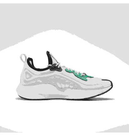 Кроссовки унисекс Reebok Sole Fury 00 White/Black/Emerald Dv5910