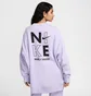 Спортивний костюм жіночий Nike Nsw Flc Os Crew Violet HM4318-515__HM4319-515