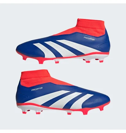Бутси унісекс Adidas Predator League Laceless Firm Ground Boots Blue/Red IF6333
