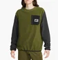 Свитшот мужской Nike M Nsw Spu Tf Polar Flc Crew Green Dq5104-326